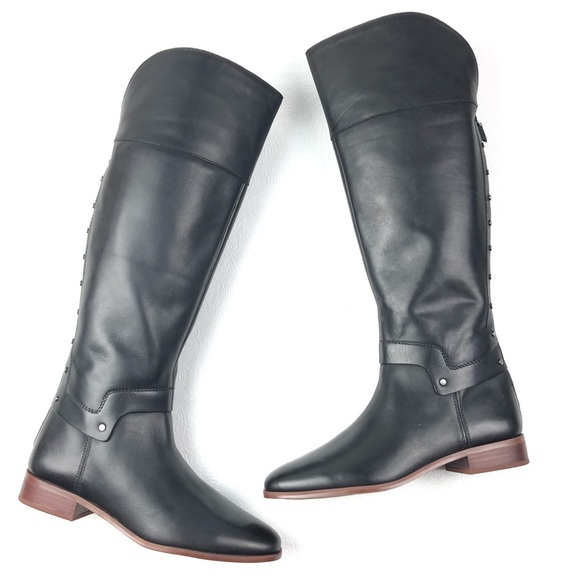 Franco Sarto Shoes - FRANCO SARTO Roxanna boots 9.5 black leather studs